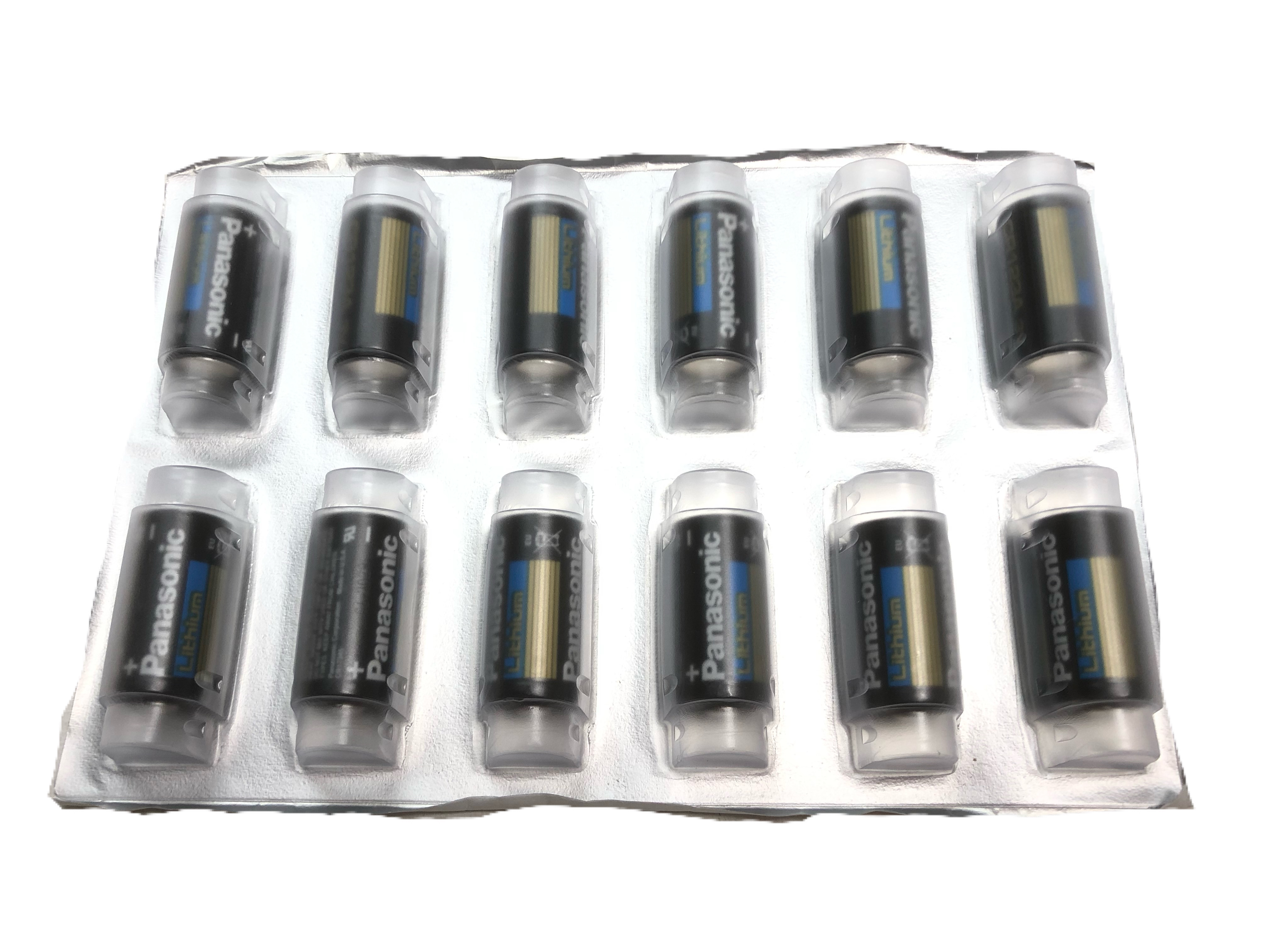 CR123A 3V Lithium Battery - (12-Pack)