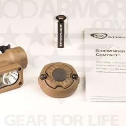Streamlight Sidewinder 14055 Compact Flashlight With ACH Helmet Rail Mount