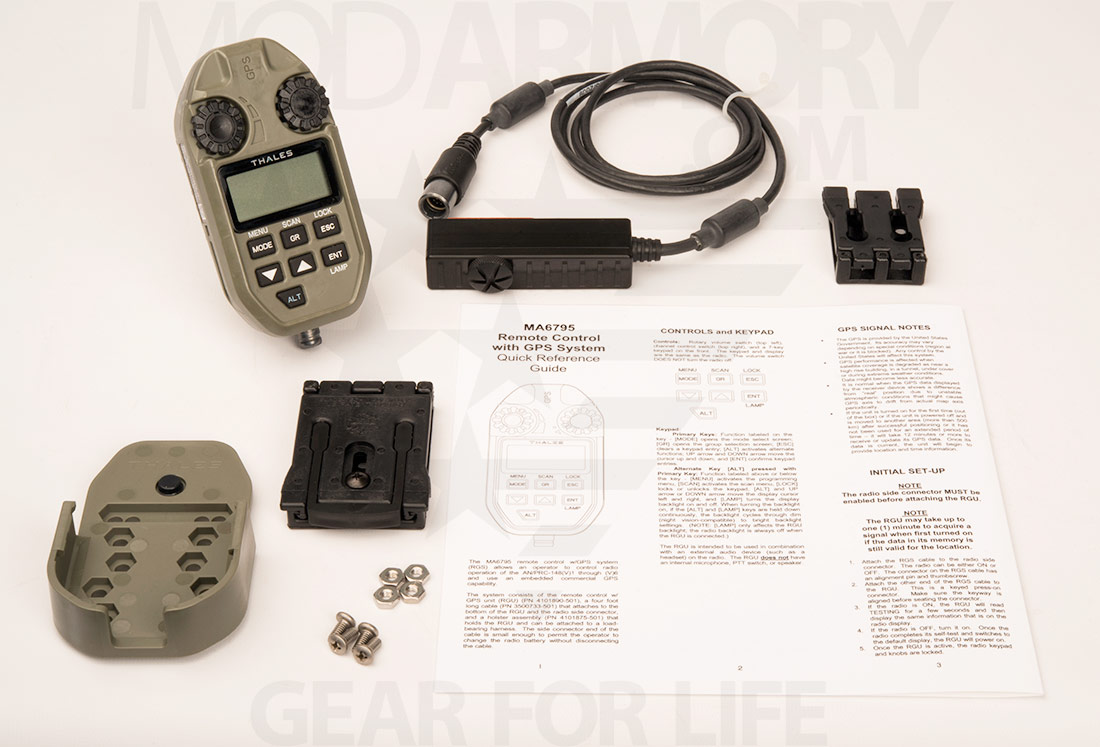 Thales Remote Control Unit RCU Inc GPS System - MOD Armory