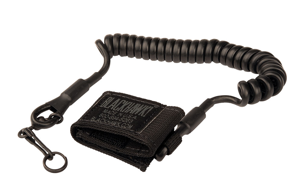 BLACKHAWK Tactical Pistol Lanyard Coiled