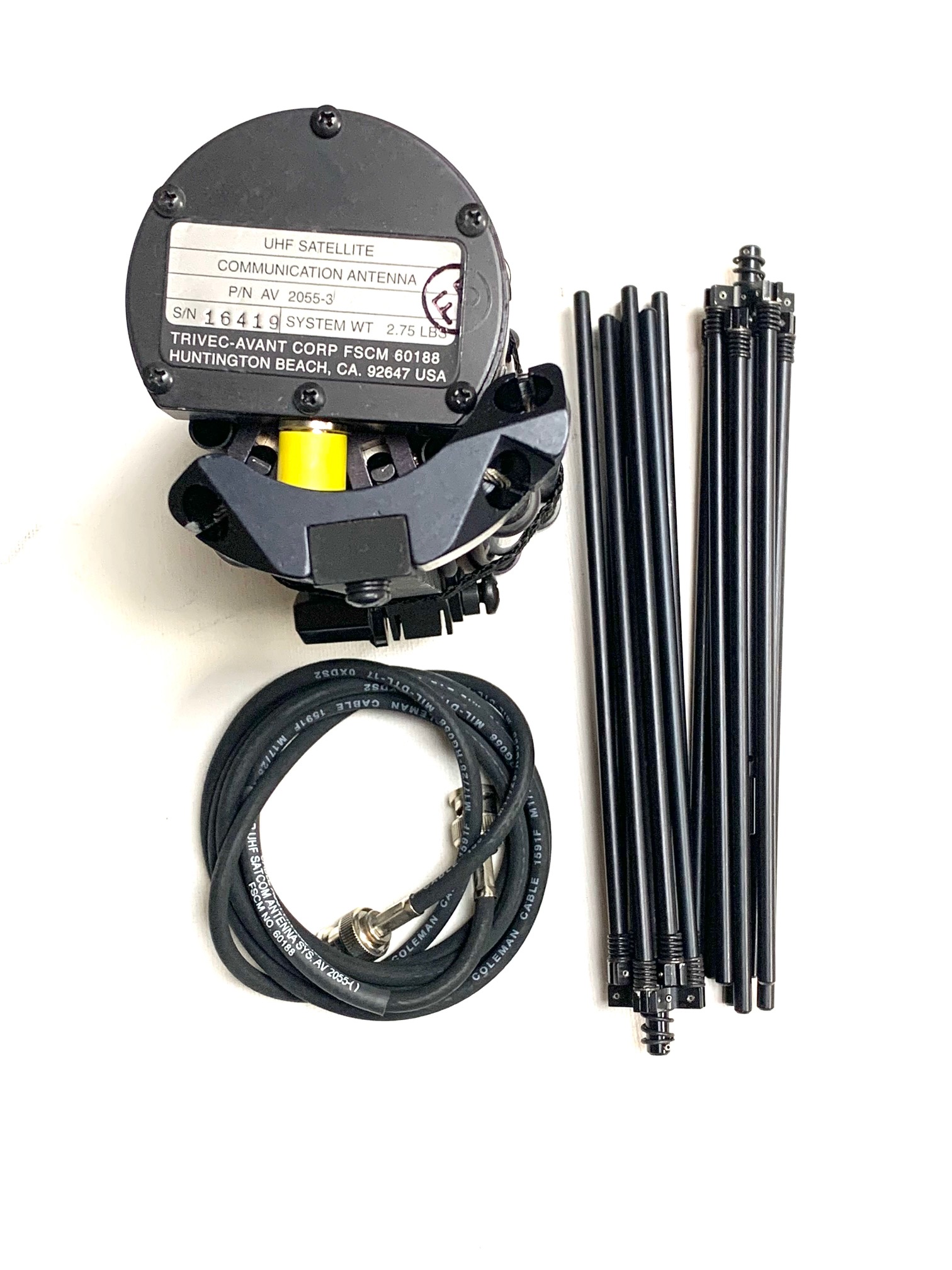 UHF Satellite Communication Antenna NSN 5985014636558 MOD